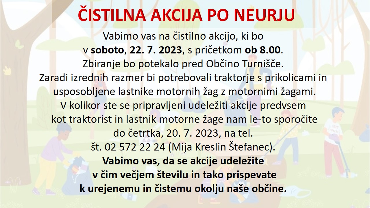 ČISTILNA PO NEURJU